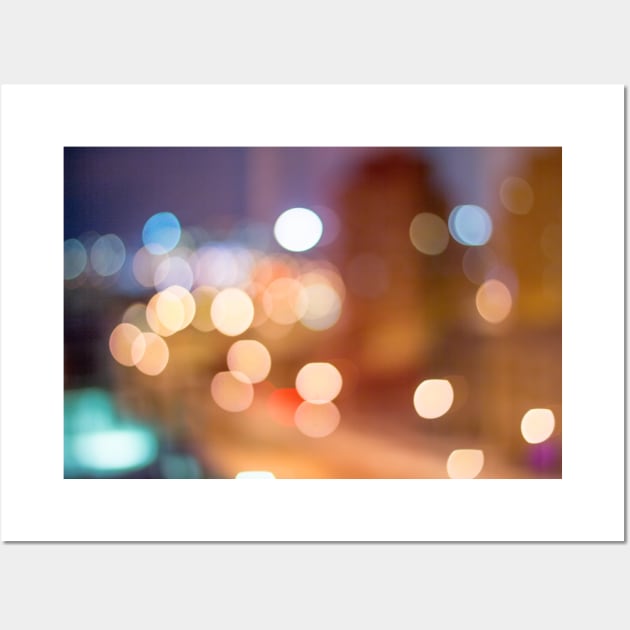 Abstract blur blurry bokeh Wall Art by mydesignontrack